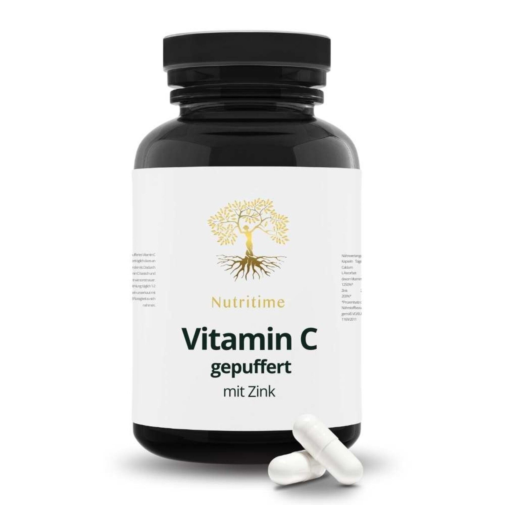 Nutritime Vitamin C gepuffert mit Zink