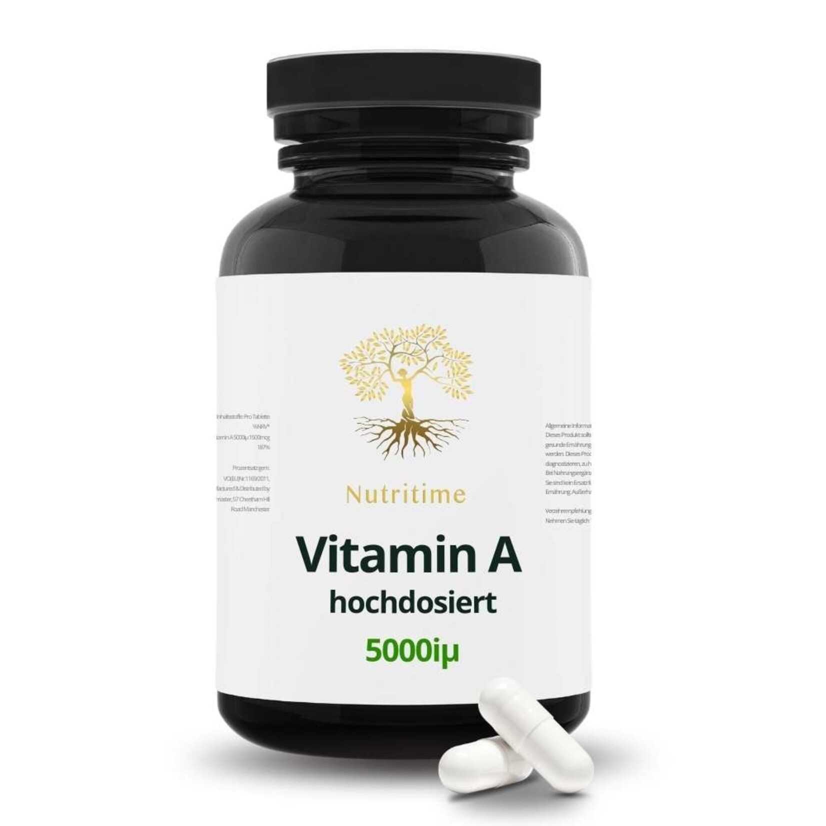 Nutritime Vitamin A hochdosiert