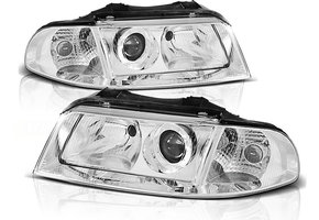 Koplampen geschikt voor Audi A4 01 99-11 00 chroom