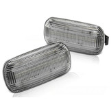 Zijkant knipperlichten geschikt voor Audi A4 B6 10 00-10 04 / A4 B7 11 04-08 wit LED