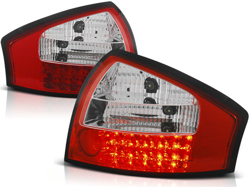 Tuning-Tec Achterlichten voor Audi A6 05 97-05 04 ROOD HELDER LED Tuning-Tec Achterlichten voor Audi A6 05 97-05 04 ROOD HELDER LED