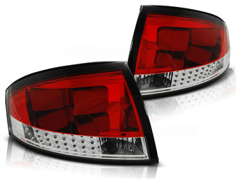 Achterlichten geschikt voor Audi TT 8N 99-06 rood helder LED