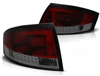 Achterlichten geschikt voor Audi TT 8N 99-06 rood smoke LED
