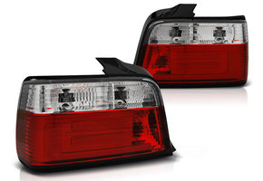 Achterlichten geschikt voor BMW E36 12 90-08 99 sedan rood helder bar LED