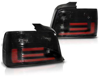 Achterlichten geschikt voor BMW E36 12 90-08 99 sedan smoke bar LED