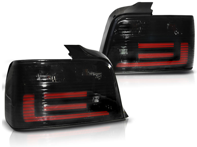 Achterlichten geschikt voor BMW E36 12 90-08 99 sedan smoke bar LED