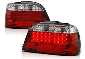 Achterlichten geschikt voor BMW E38 06 94-07 01 rood helder LED