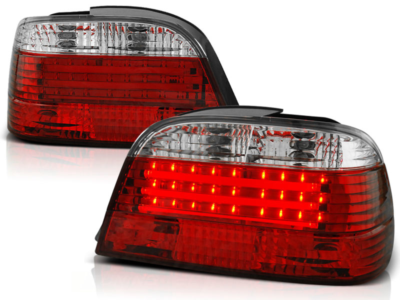 Achterlichten geschikt voor BMW E38 06 94-07 01 rood helder LED