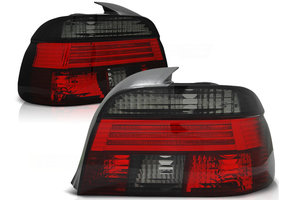 Achterlichten geschikt voor BMW E39 09 95-08 00 rood smoke