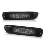 Zijkant knipperlichten geschikt voor BMW E46 zwart