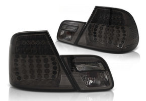 Achterlichten geschikt voor BMW E46 04 03-06 coupe smoke LED