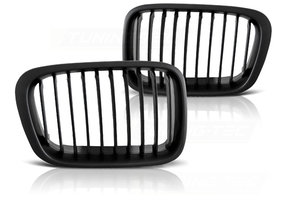 Grill geschikt voor BMW E46 05 98-08 01 zwart mat