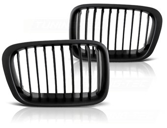 Grill geschikt voor BMW E46 05 98-08 01 zwart mat