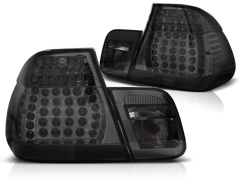 Achterlichten geschikt voor BMW E46 05 98-08 01 sedan smoke LED