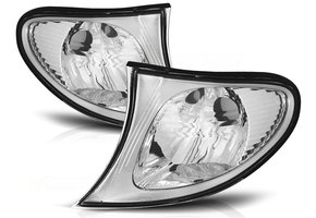 Knipperlichten geschikt voor BMW E46 09 01-03 05 chroom rand