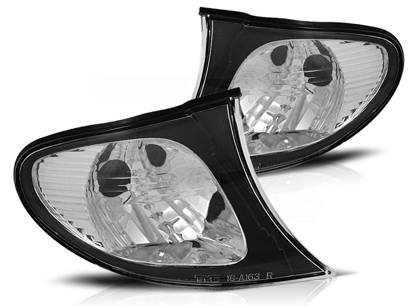 Knipperlichten geschikt voor BMW E46 09 01-03 05 zwart rand