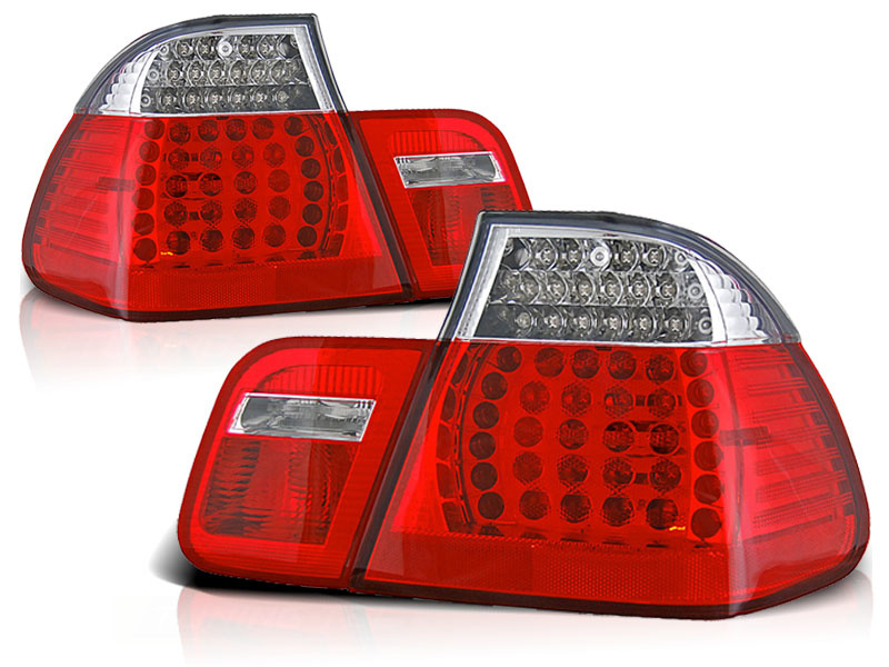Achterlichten geschikt voor BMW E46 09 01-03 05 sedan rood helder LED