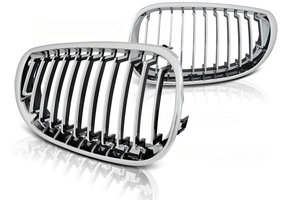 Grill geschikt voor BMW E60/E61 07 03-10 chroom