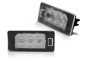 Kentekenverlichting LED geschikt voor BMW E90/F30/F32/E39/E60/F10/X3/X5/X6 3x LED