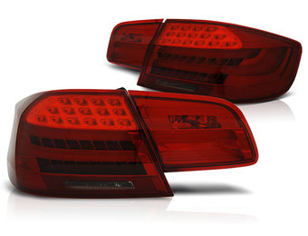 Achterlichten geschikt voor BMW E92 09 06-03 10 rood smoke LED strip