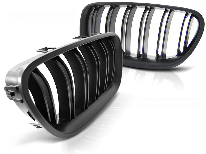 Grill geschikt voor BMW F10/F11 10-16 M5 look mat zwart