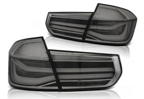 Achterlichten geschikt voor BMW F30 11-15 smoke LED strip