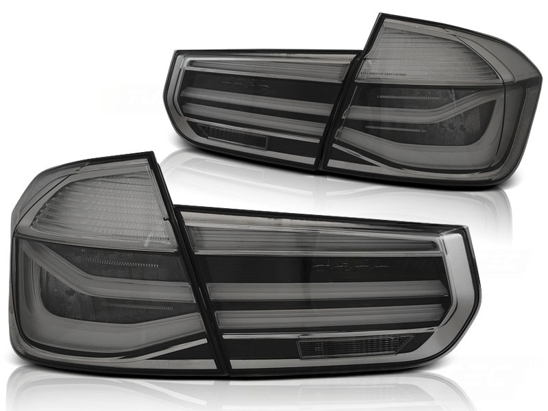 Achterlichten geschikt voor BMW F30 11-15 smoke LED strip