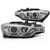 Koplampen dagrijlicht geschikt voor BMW F30/F31 10 11-05 15 Angel Eyes LED chroom DRL
