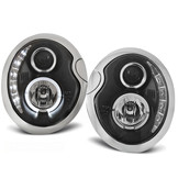 Koplampen met parkeerlicht geschikt voor BMW MINI (Cooper) 05 01-10 06 zwart