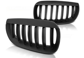 Grill geschikt voor BMW X3 E83 04-06 mat zwart