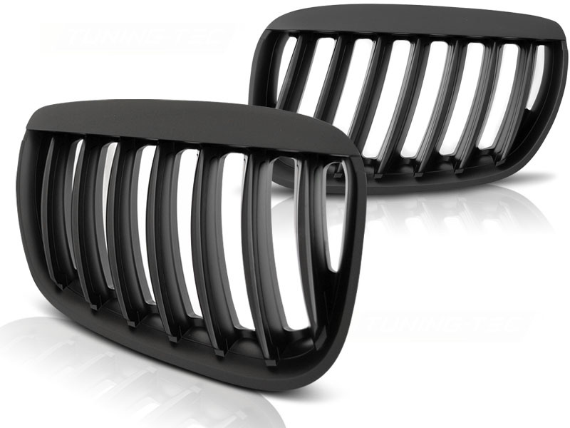 Grill geschikt voor BMW X5 E53 04-06 mat zwart