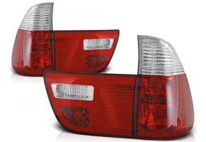 Achterlichten geschikt voor BMW X5 E53 09 99-06 rood helder