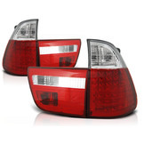 Achterlichten geschikt voor BMW X5 E53 09 99-10 03 rood helder LED