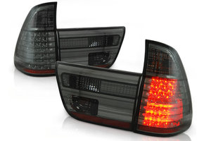 Achterlichten geschikt voor BMW X5 E53 09 99-10 03 smoke LED