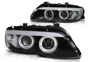 Koplampen xenon geschikt voor BMW X5 E53 11 03-06 zwart