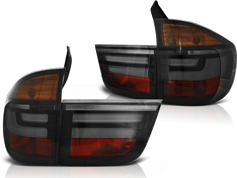 Achterlichten geschikt voor BMW X5 E70 03 07-05 10 smoke LED