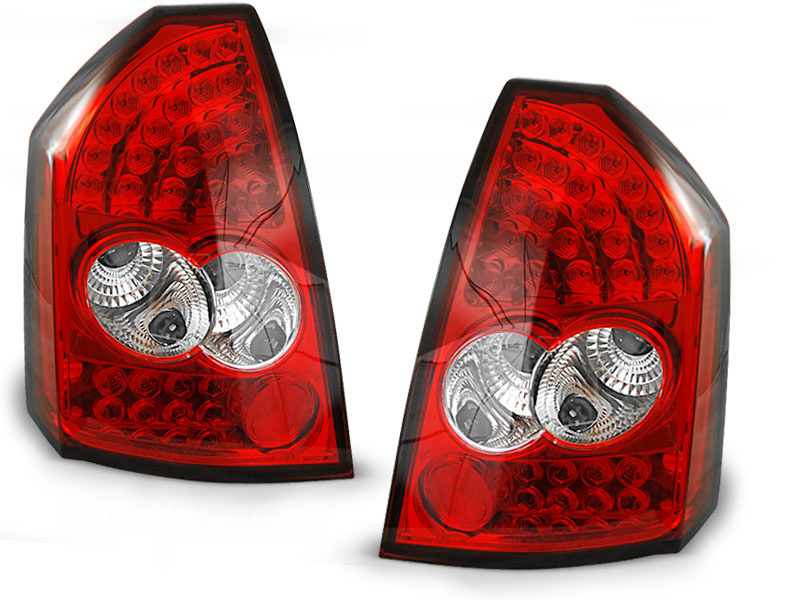 Achterlichten geschikt voor Chrysler 300C 05-08 rood helder LED