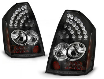 Achterlichten geschikt voor Chrysler 300C 05-08 zwart LED