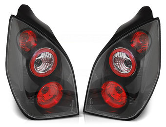 Achterlichten geschikt voor Citroën C2 11 03-10 zwart