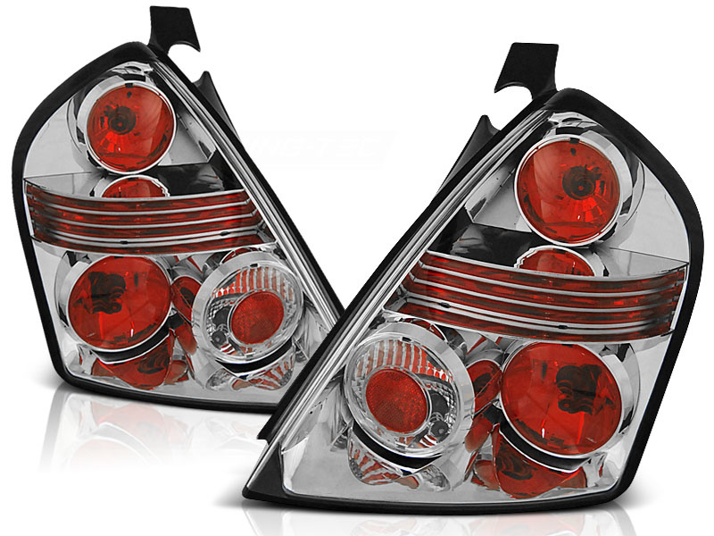 Achterlichten geschikt voor Fiat Stilo 10 01-07 3D chroom