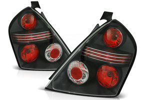 Achterlichten geschikt voor Fiat Stilo 10 01-07 3D zwart