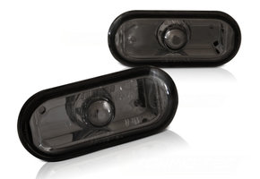 Zijkant knipperlichten geschikt voor Ford Fiesta MK6 05 02-08 / C-MAX / Focus MK2 smoke