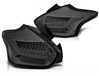 Achterlichten geschikt voor Ford Focus 3 15-18 hatchback smoke seq LED