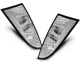 Achterlichten geschikt voor Ford Focus MK1 10 98-10 04 chroom LED