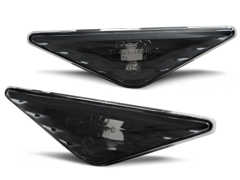 Zijkant knipperlichten geschikt voor Ford Focus MK1 Mondeo MK3 smoke