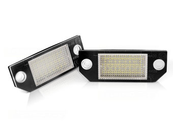 Kentekenverlichting LED geschikt voor Ford Focus MK2 C-MAX I LED