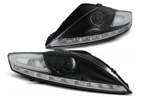 Koplampen met parkeerlicht geschikt voor Ford Mondeo 07 07-11 10 zwart