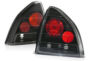 Achterlichten geschikt voor Honda Prelude 02 92-01 97 zwart