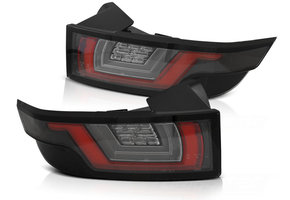 Achterlichten geschikt voor Land Rover Range Rover Evoque 11- rood helder zwart LED