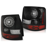Achterlichten geschikt voor Land Rover Range Rover Sport 05-09 zwart LED
